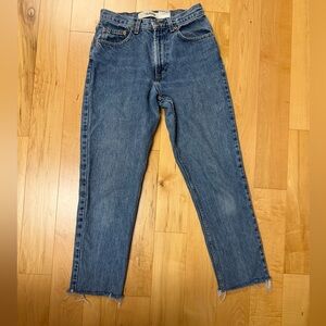 Classic Gap slim fit straight leg blue Jeans sz 4